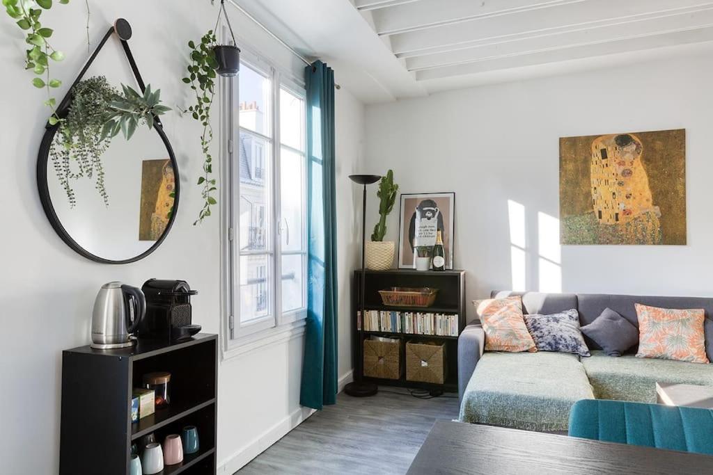 Nice Flat With Billard And View باريس المظهر الخارجي الصورة